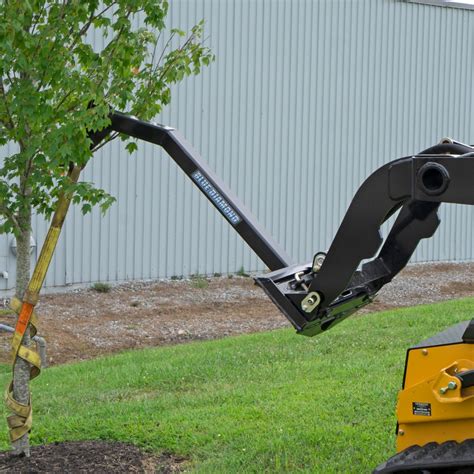 mini skid steer boom|jib attachment for skid steer.